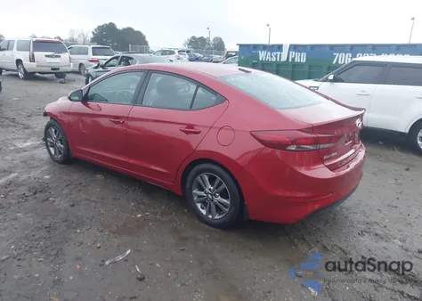 2017 Hyundai Elantra Value Edition z USA, uszkodzony, nr VIN 5NPD84LF8HH159008